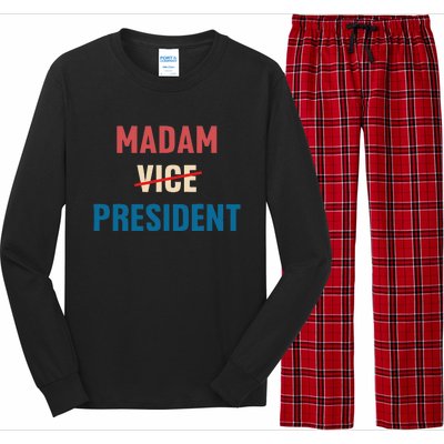 Madam Vice President 2024 Madam President Long Sleeve Pajama Set