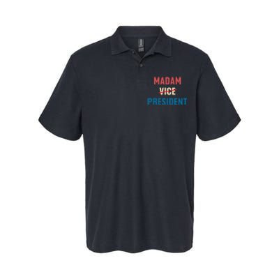 Madam Vice President 2024 Madam President Softstyle Adult Sport Polo