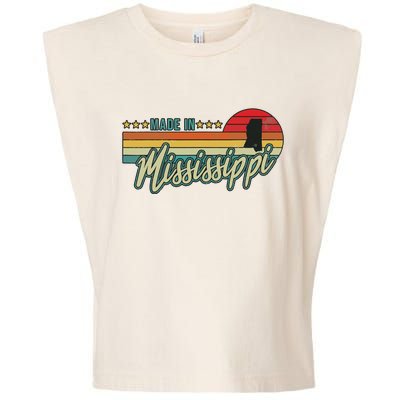 Mississippi Vintage Proud Women Gift Garment-Dyed Women's Muscle Tee