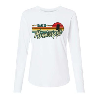 Mississippi Vintage Proud Women Gift Womens Cotton Relaxed Long Sleeve T-Shirt