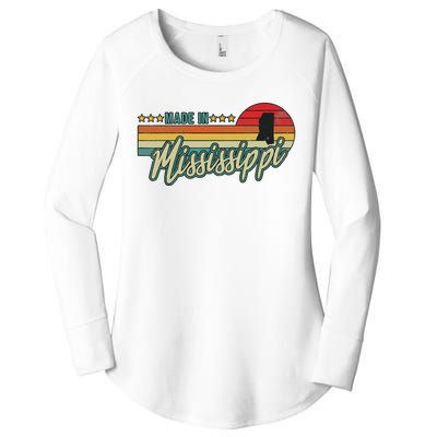 Mississippi Vintage Proud Women Gift Women's Perfect Tri Tunic Long Sleeve Shirt