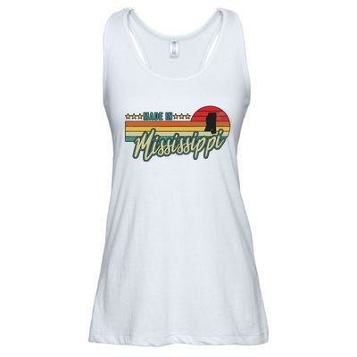 Mississippi Vintage Proud Women Gift Ladies Essential Flowy Tank