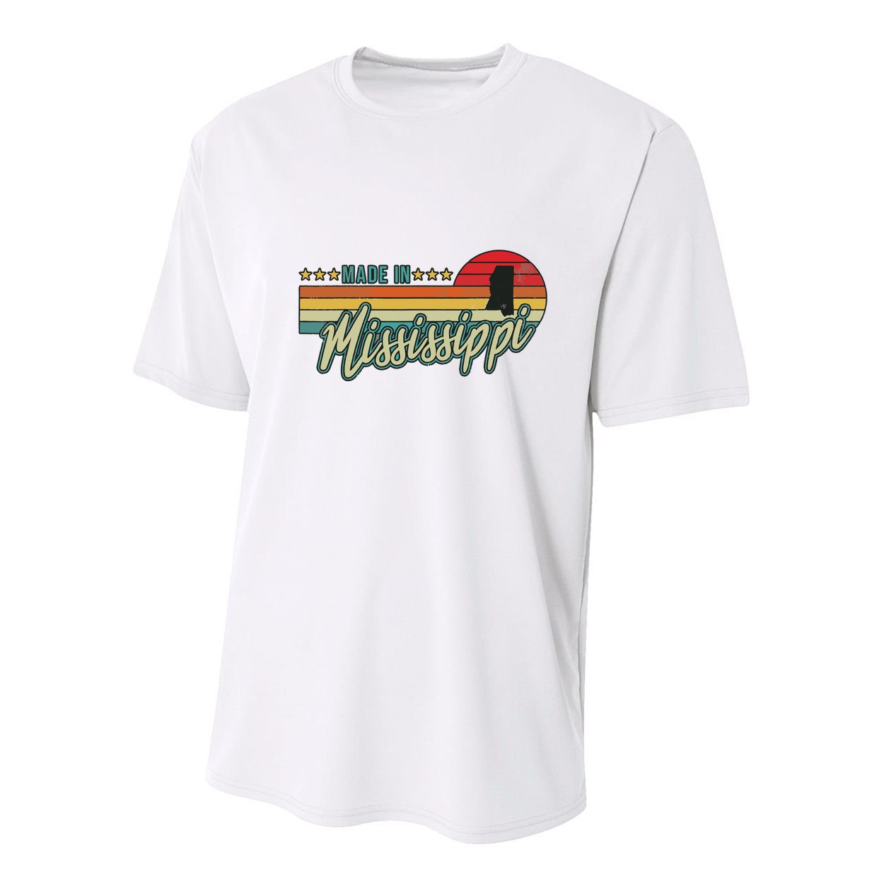 Mississippi Vintage Proud Women Gift Youth Performance Sprint T-Shirt