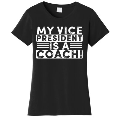 My Vice President Is A Coach Tim Walz Women's T-Shirt