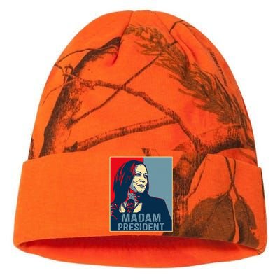 Madam Vice President Kamala Harris For President 2024 Kati Licensed 12" Camo Beanie