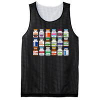 Medication Vial Pharmacist Pharmacy Technician Nursing Mesh Reversible Basketball Jersey Tank