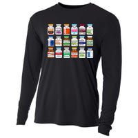 Medication Vial Pharmacist Pharmacy Technician Nursing Cooling Performance Long Sleeve Crew