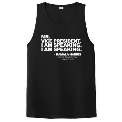 Mr Vice President I Am Speaking Kamal Harris Debate Quote Gift PosiCharge Competitor Tank