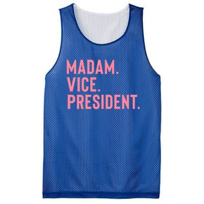 Madam Vice President Gift Mesh Reversible Basketball Jersey Tank