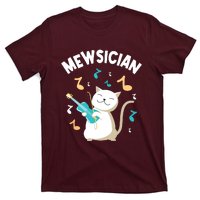 Mewsician Violin Player Cat Violinist Musician T-Shirt