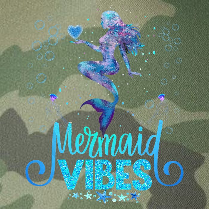 Mermaid Vibes Party Mermaid Tail Matching Family Halloween Legacy Tie Dye Trucker Hat