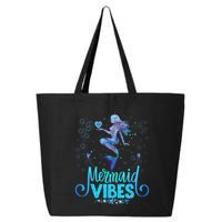 Mermaid Vibes Party Mermaid Tail Matching Family Halloween 25L Jumbo Tote