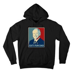 Mr Vice President Of America 2024 Tim Walz CatS Fun Dad Hoodie