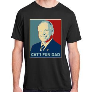 Mr Vice President Of America 2024 Tim Walz CatS Fun Dad Adult ChromaSoft Performance T-Shirt