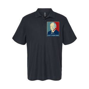 Mr Vice President Of America 2024 Tim Walz CatS Fun Dad Softstyle Adult Sport Polo