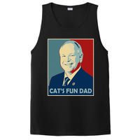 Mr Vice President Of America 2024 Tim Walz CatS Fun Dad PosiCharge Competitor Tank