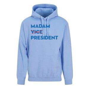 Madam Vice President Cute Gift Unisex Surf Hoodie