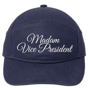 Madam Vice President Great Gift 7-Panel Snapback Hat