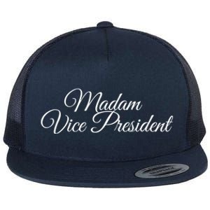 Madam Vice President Great Gift Flat Bill Trucker Hat