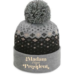 Madam Vice President Leadership Equality Politics Gift The Baniff Cuffed Pom Beanie