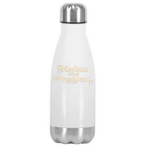 Madam Vice President Leadership Equality Politics Gift Stainless Steel Insulated Water Bottle