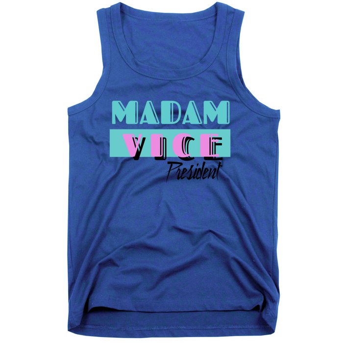 Madam Vice President Vintage 90s Gift Tank Top