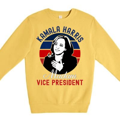 Madam Vice President Kamala Harris Premium Crewneck Sweatshirt