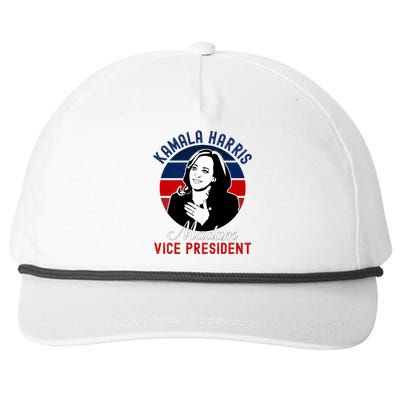 Madam Vice President Kamala Harris Snapback Five-Panel Rope Hat