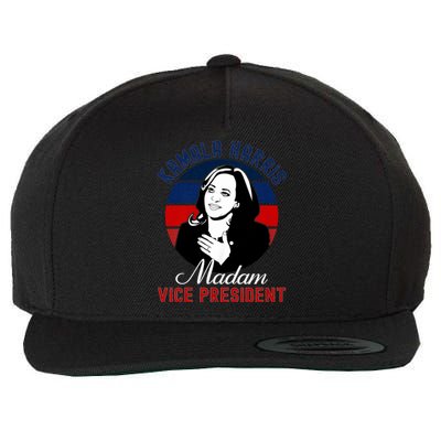 Madam Vice President Kamala Harris Wool Snapback Cap