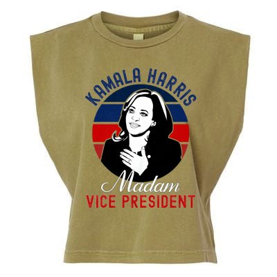 Madam Vice President Kamala Harris Garment-Dyed Women's Muscle Tee