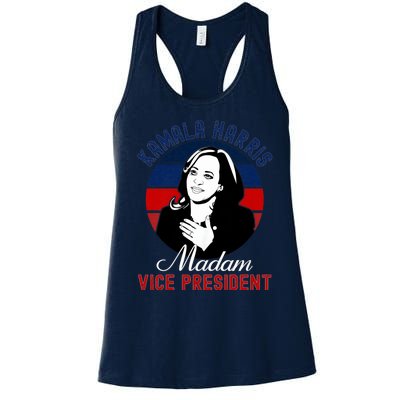 Madam Vice President Kamala Harris Women's Racerback Tank