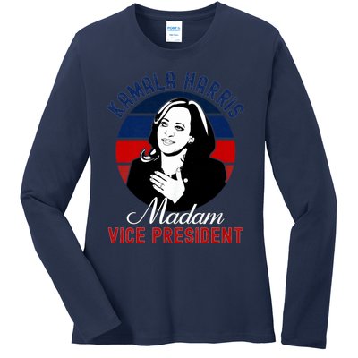 Madam Vice President Kamala Harris Ladies Long Sleeve Shirt