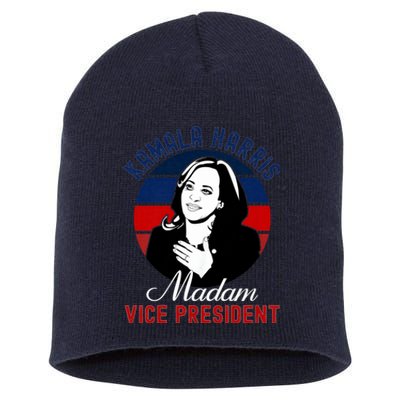 Madam Vice President Kamala Harris Short Acrylic Beanie