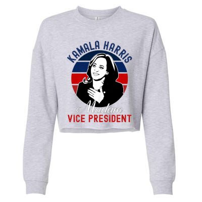 Madam Vice President Kamala Harris Cropped Pullover Crew