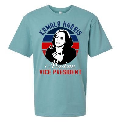 Madam Vice President Kamala Harris Sueded Cloud Jersey T-Shirt