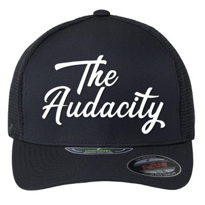 Madam Vice President The Audacity Kamala Gift Flexfit Unipanel Trucker Cap