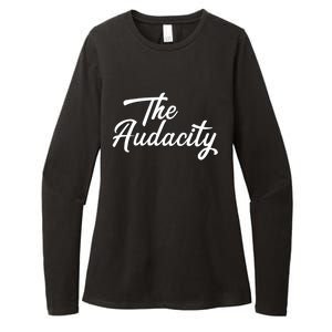 Madam Vice President The Audacity Kamala Gift Womens CVC Long Sleeve Shirt