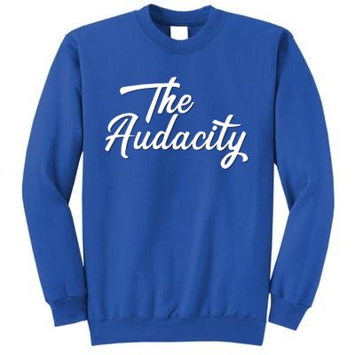 Madam Vice President The Audacity Kamala Gift Sweatshirt