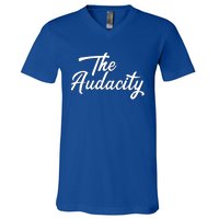 Madam Vice President The Audacity Kamala Gift V-Neck T-Shirt