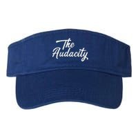 Madam Vice President The Audacity Kamala Gift Valucap Bio-Washed Visor