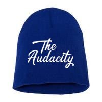 Madam Vice President The Audacity Kamala Gift Short Acrylic Beanie