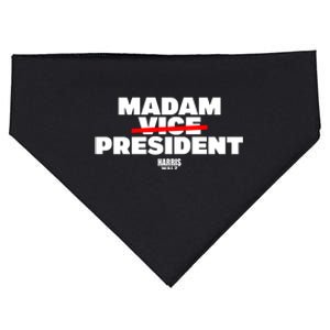 Madam Vice President Harris Walz USA-Made Doggie Bandana