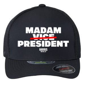 Madam Vice President Harris Walz Flexfit Unipanel Trucker Cap