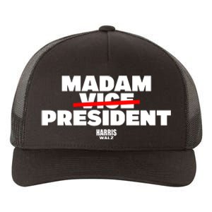 Madam Vice President Harris Walz Yupoong Adult 5-Panel Trucker Hat