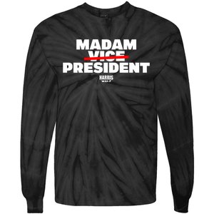 Madam Vice President Harris Walz Tie-Dye Long Sleeve Shirt