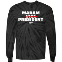 Madam Vice President Harris Walz Tie-Dye Long Sleeve Shirt