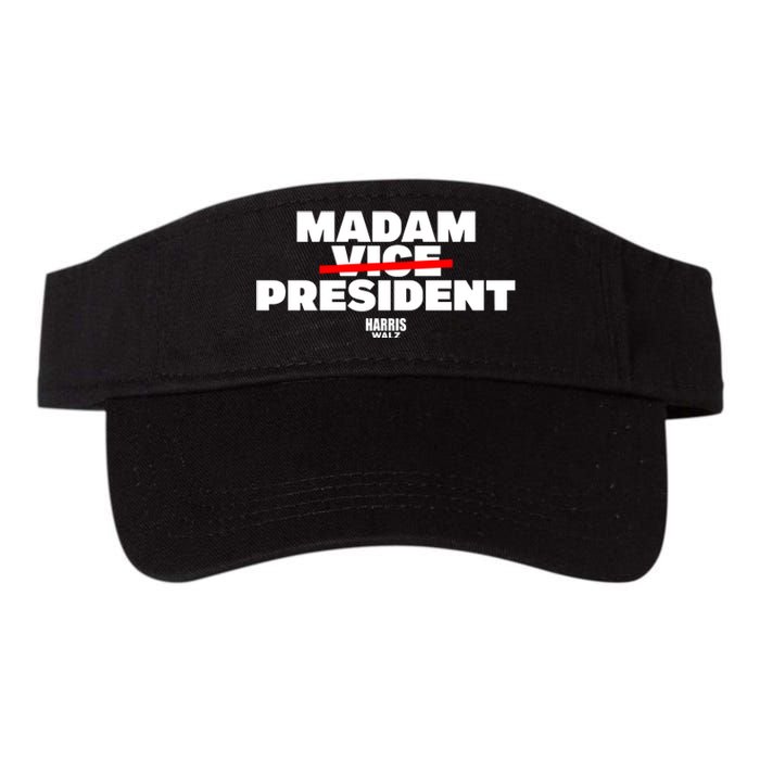 Madam Vice President Harris Walz Valucap Bio-Washed Visor