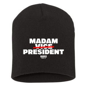 Madam Vice President Harris Walz Short Acrylic Beanie