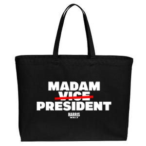 Madam Vice President Harris Walz Cotton Canvas Jumbo Tote