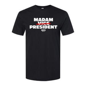 Madam Vice President Harris Walz Softstyle CVC T-Shirt